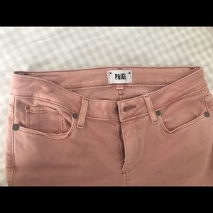 Paige pink jeans size 29